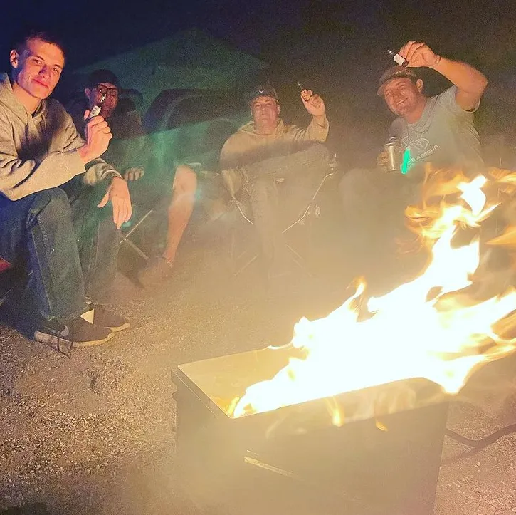 Krakatoa FireBreather Propane Fire Pit from LavaBox