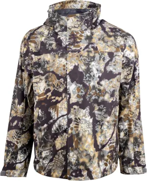 Kryptek Mens Jupiter Waterproof, Breathable, Packable Camo Hunting Jacket