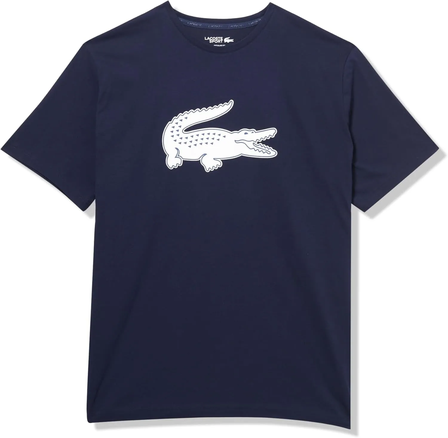 Lacoste Men's Sport Big Fit Breathable Logo T-Shirt