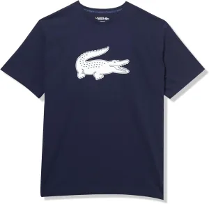 Lacoste Men's Sport Big Fit Breathable Logo T-Shirt