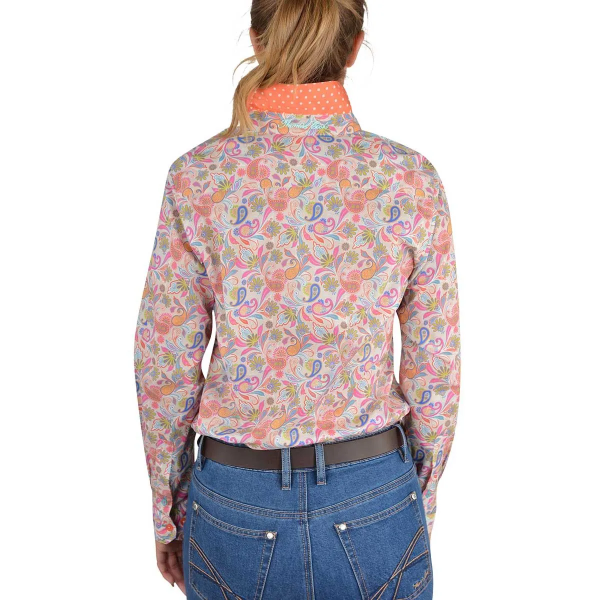 LADIES THOMAS COOK ANNABETH L/S SHIRT
