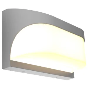 Laguna 9 in. LED Outdoor Wall Sconce Satin Finish