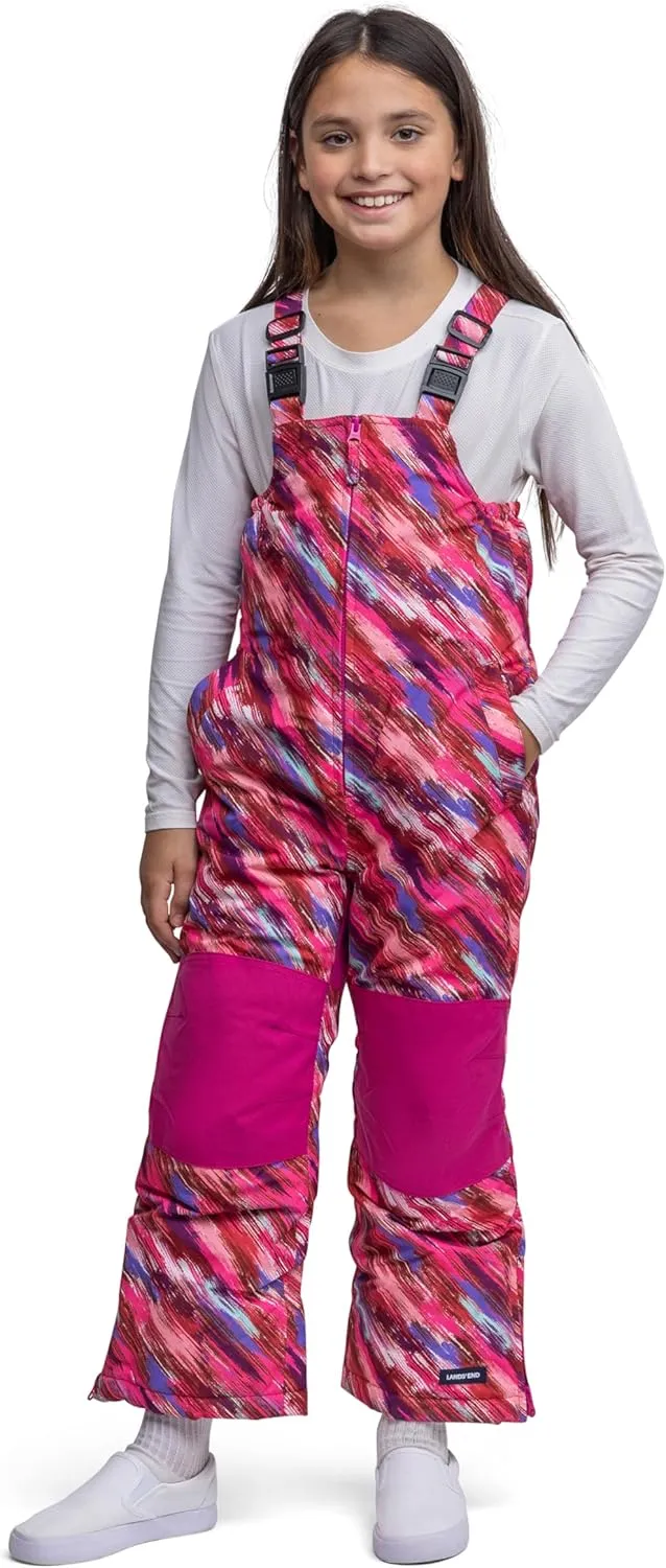 Lands' End Kids Squall Waterproof Iron Knee Bib Snow Pants