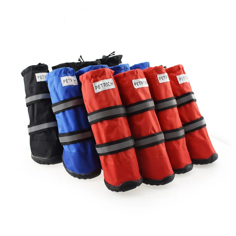 Leg Protecting Windproof Dog Snow Boots