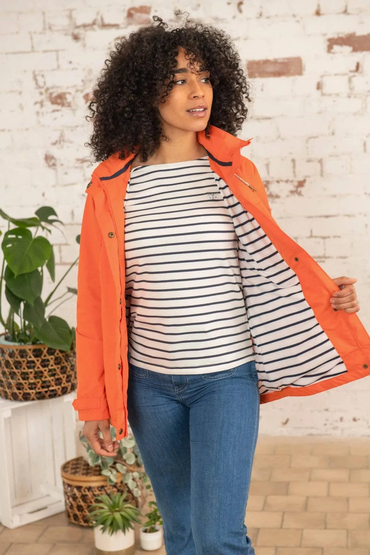 Lighthouse Beachcomber Jacket -ORANGE
