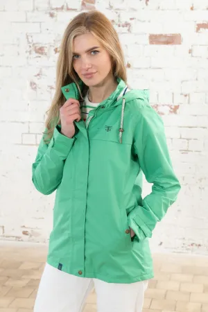 Lighthouse Ladies Beachcomber Waterproof Breathable Lightweight Jacket-SEA GRASS