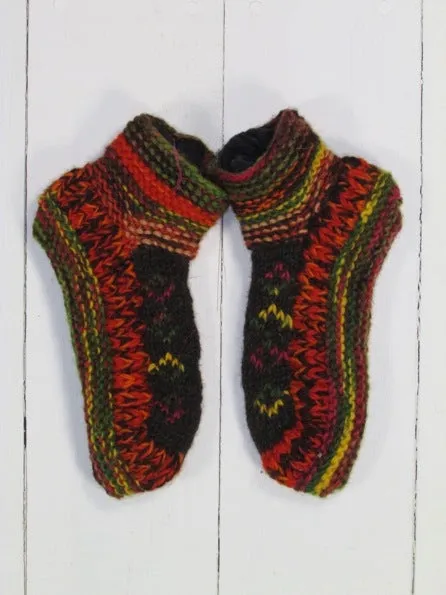Lined Short Socks - Multi