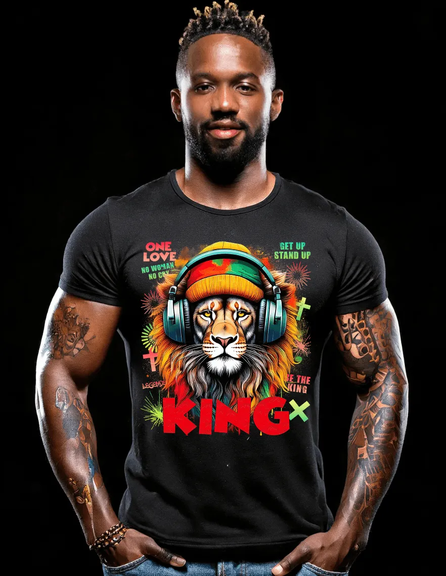 Lion King One Love Art T-Shirts | GM Trademark