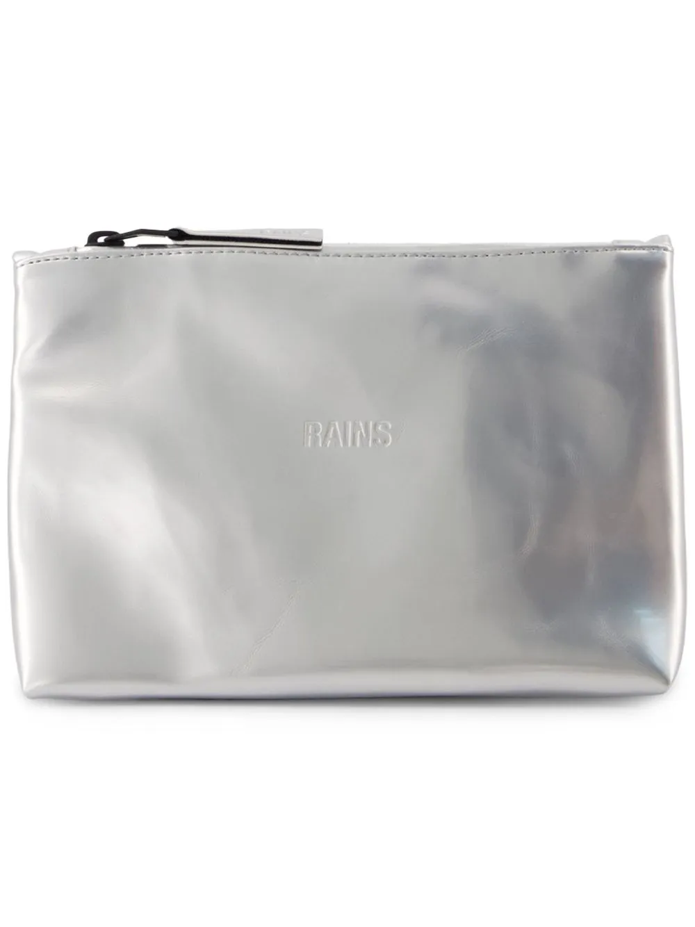 logo-debossed wash bag