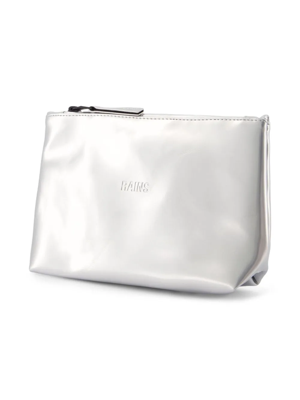 logo-debossed wash bag