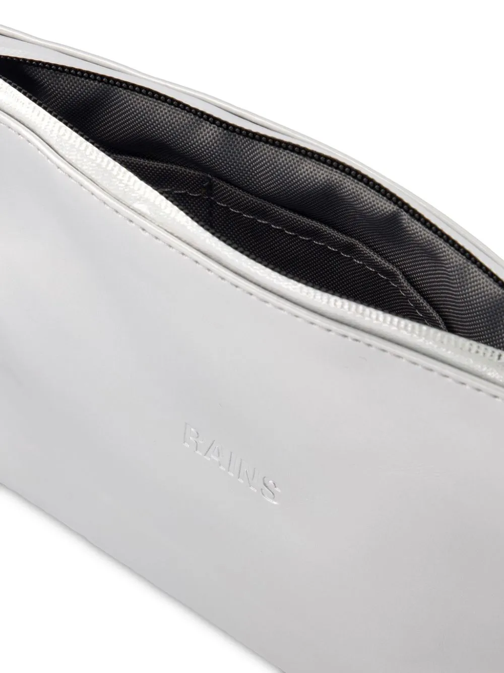 logo-debossed wash bag