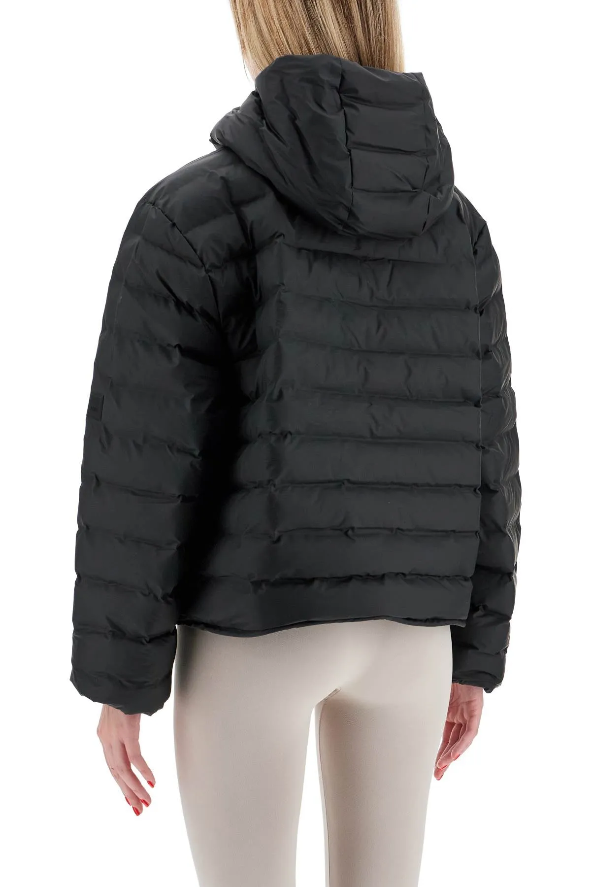 lohja short unisex puffer jacket 15820 BLACK