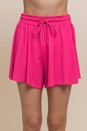 Love Tree Activewear Two In One Drawstring Shorts