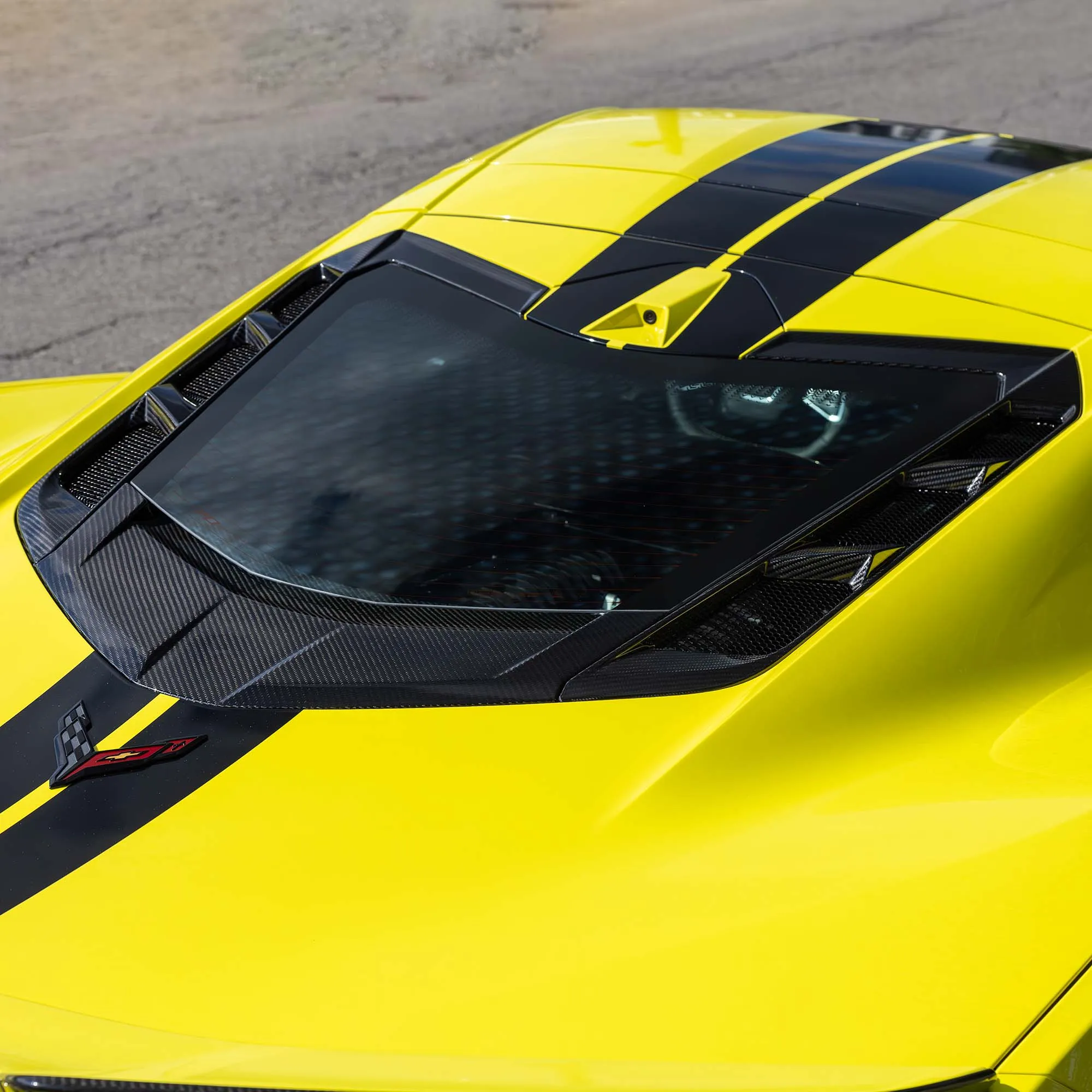 Lower Engine Hatch Trim Piece | Carbon Fiber | Corvette C8 & C8 Z06