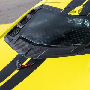 Lower Engine Hatch Trim Piece | Carbon Fiber | Corvette C8 & C8 Z06