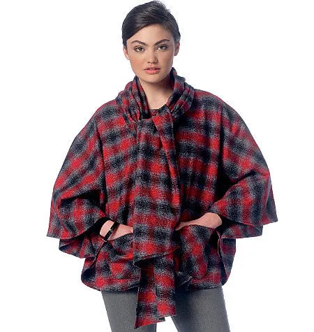 M7202 Misses' Ponchos