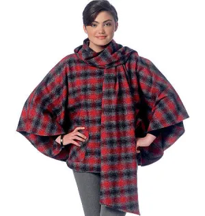 M7202 Misses' Ponchos