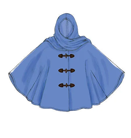 M7202 Misses' Ponchos
