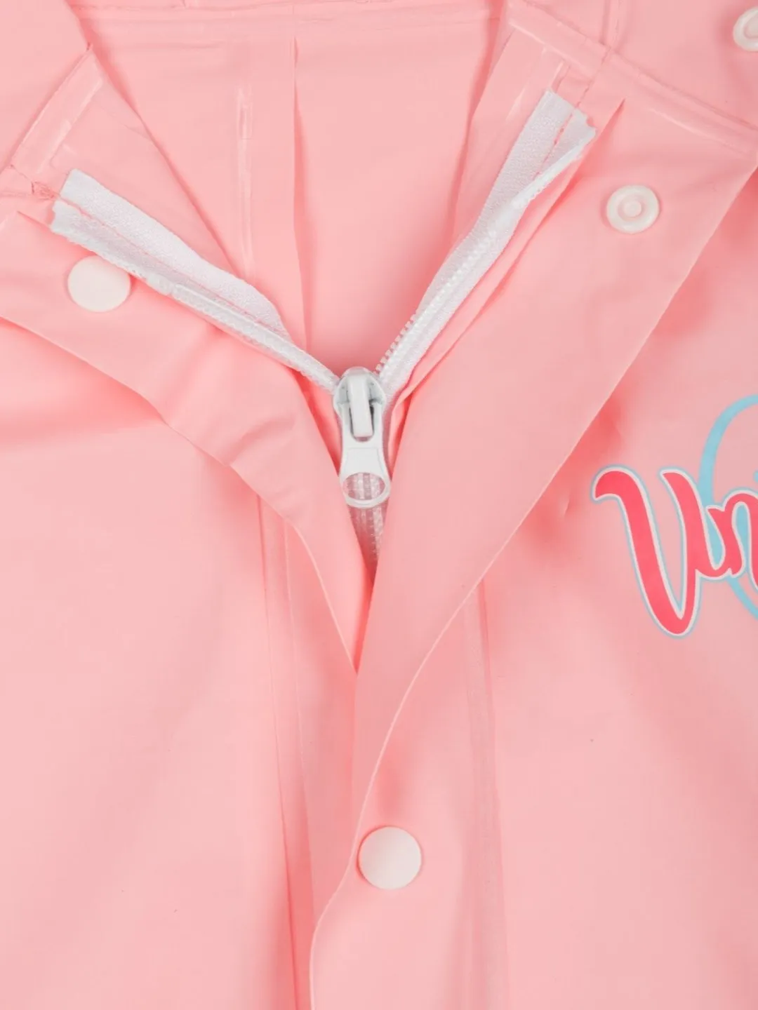 Magical Unicorn-Themed Waterproof Raincoat for Girls
