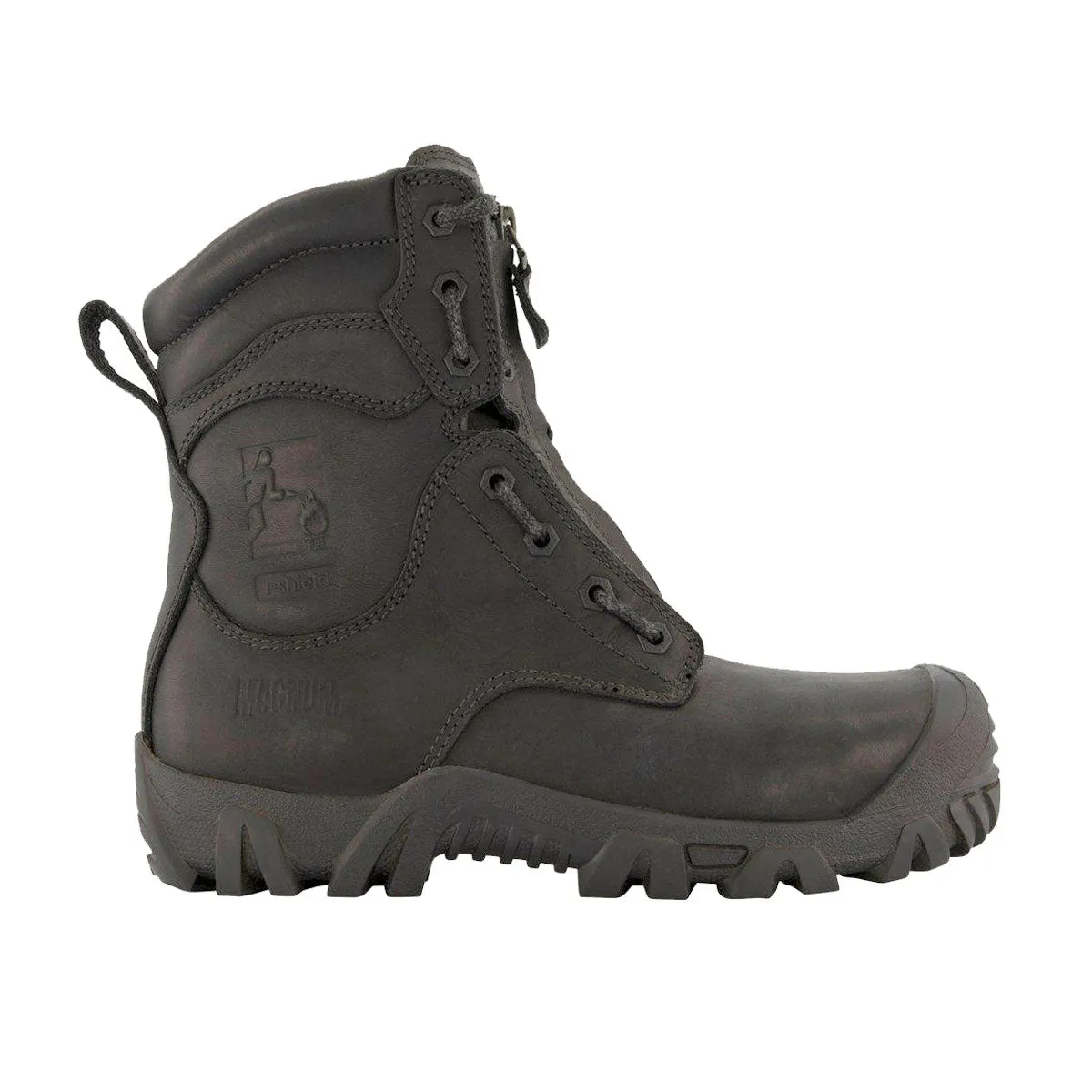 Magnum Vulcan Composite Toe and Plate Waterproof Women's Boot with Front Zipper