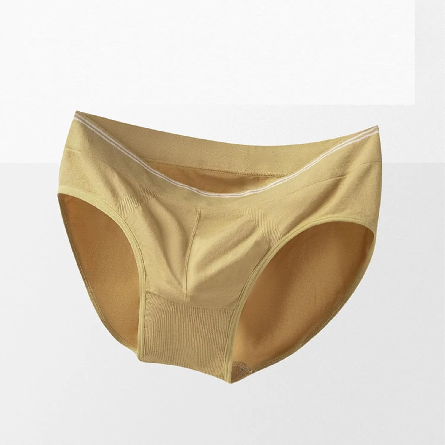 Maiyifu-GJ Men's Comfort Athletic Flexible Boxer Brief Cotton Solid Colour Underwear Breathable Classic Stretch Underpants