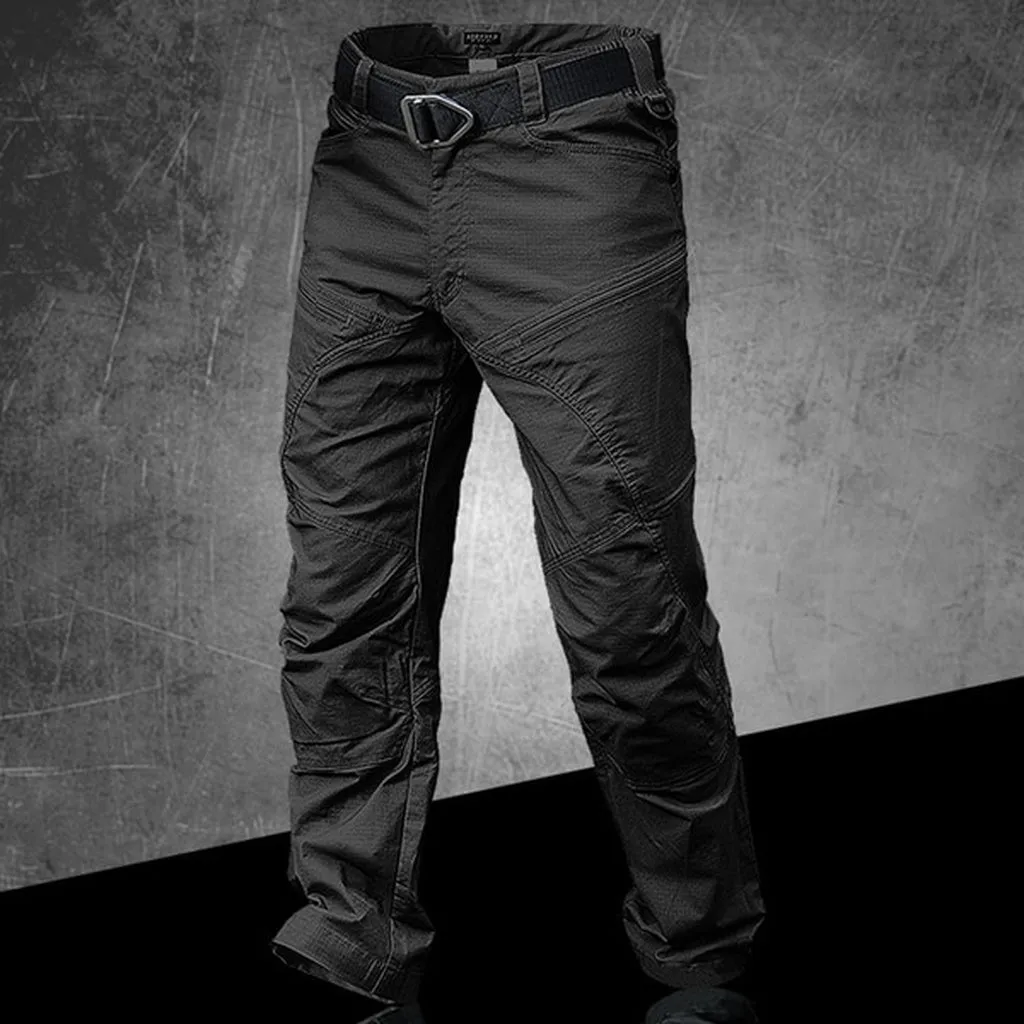 MEGE KNIGHT - Original Military Army Pants Men's Urban Tactical Clothing Combat Trousers Multi Pockets Unique Casual Pants Ripstop Fabric