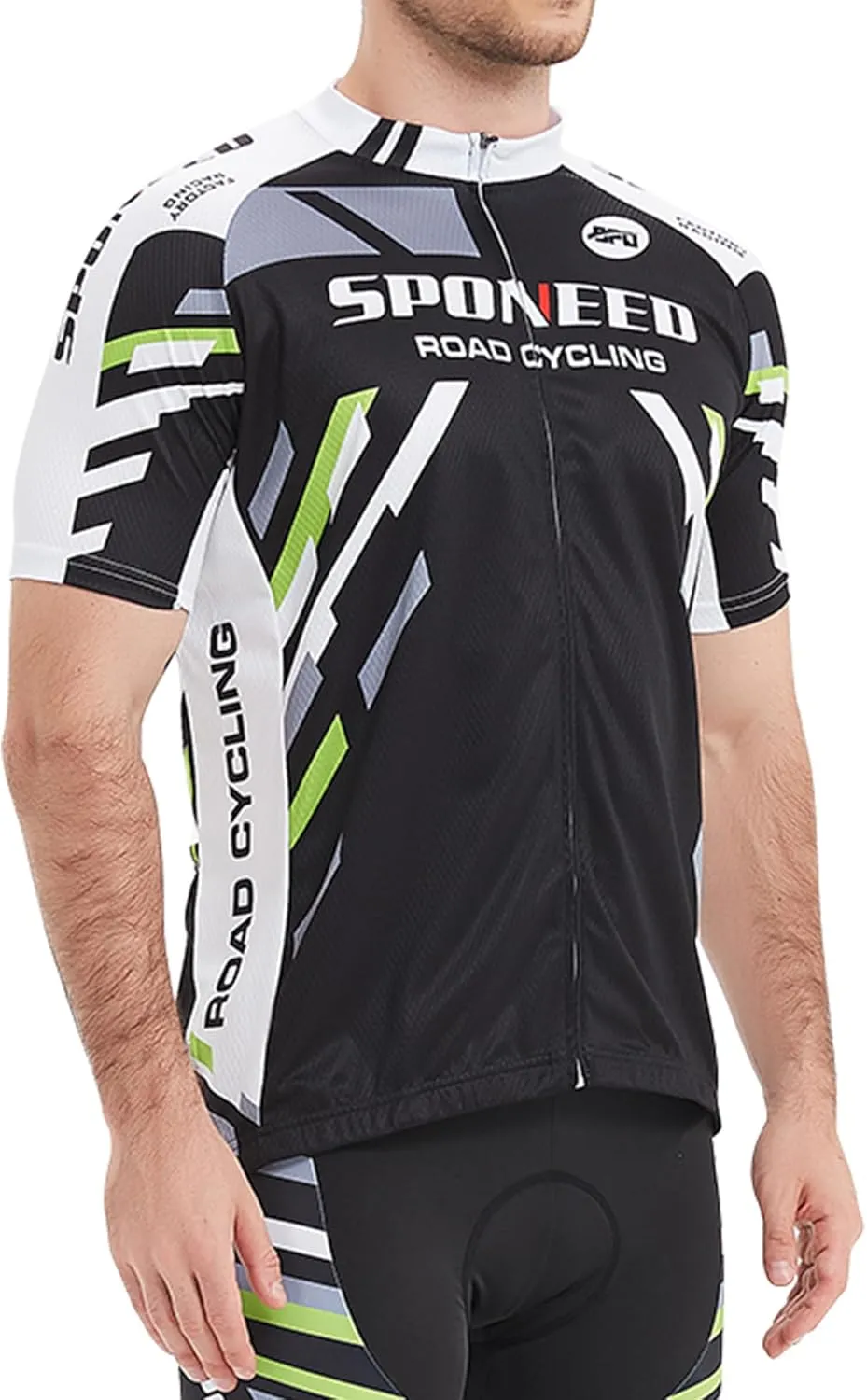 Men Bike Jersey Short Sleeve Road Cycling Shirts Biking Tops Moisture Wicking