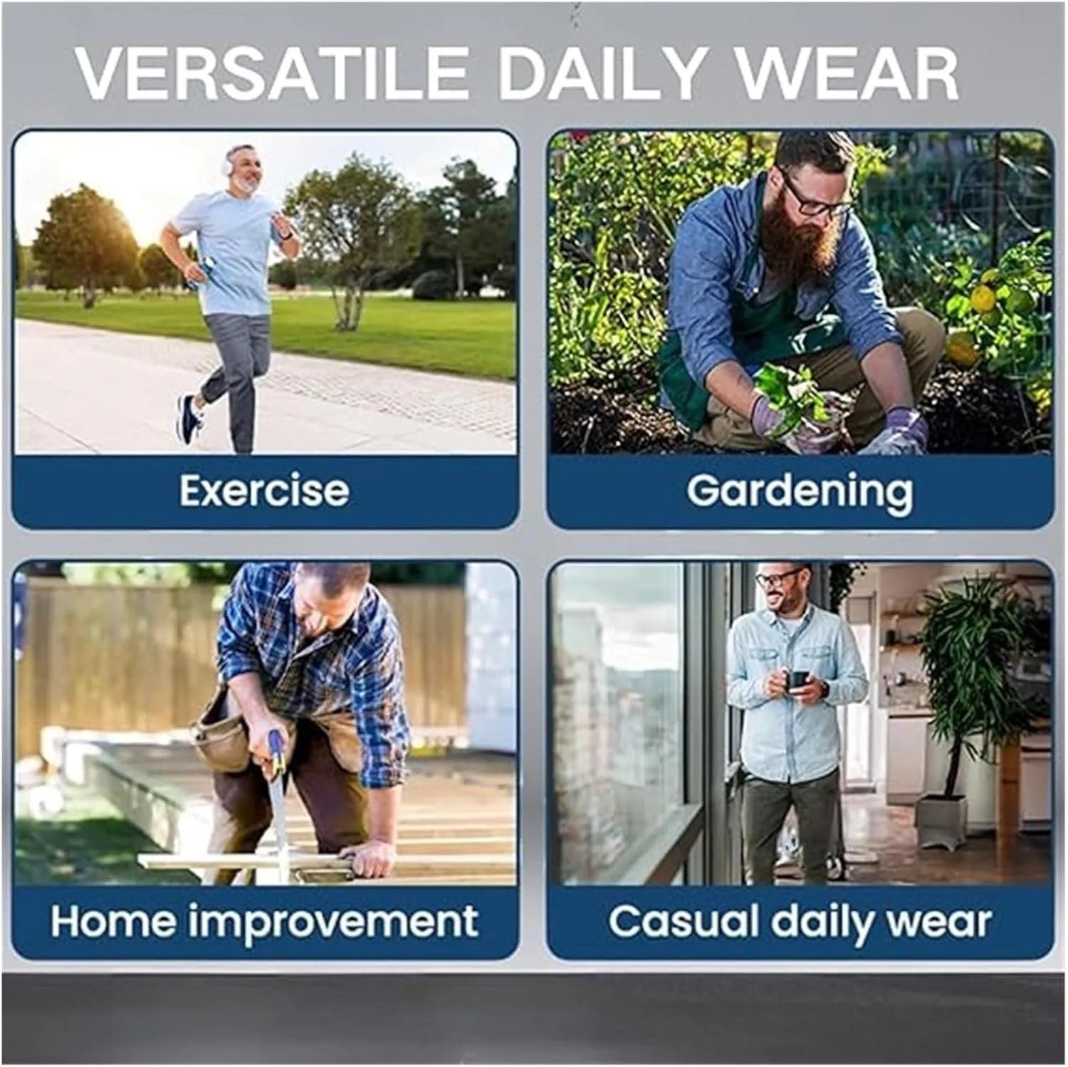 Mencomfy Cargo Pants Multipants - High Stretch Multi Pocket Cargo Pants Comfort Fit Waterproof Cargos Pant