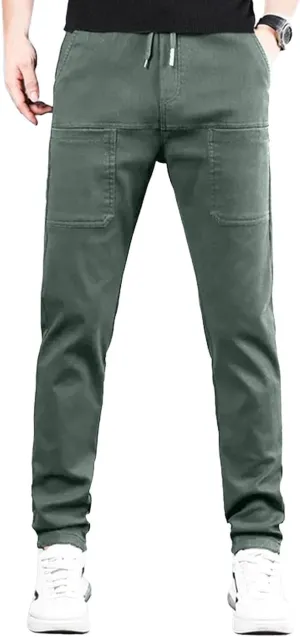 Mencomfy Multipants - High Stretch Multi-Pocket Durable Cargo Pants for Men, Comfort Fit with Waterproof
