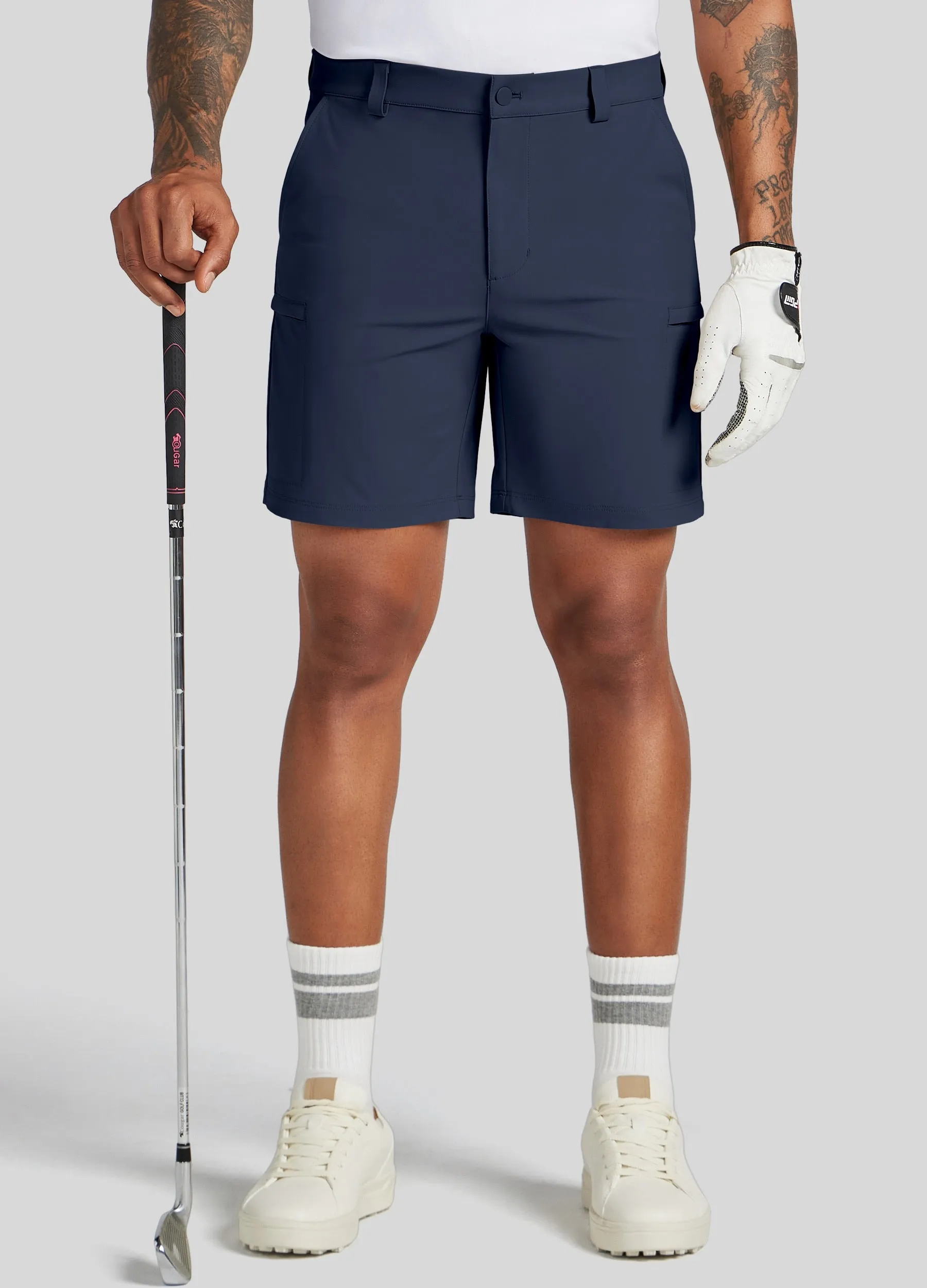Men's Active Golf Shorts 7 Inseam