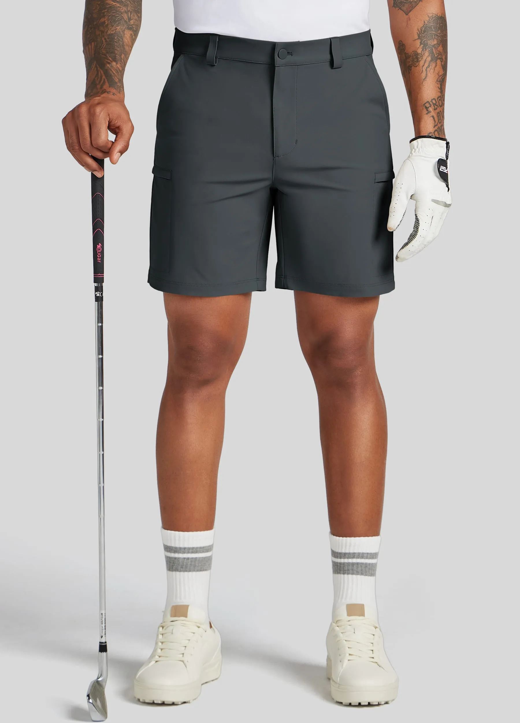 Men's Active Golf Shorts 7 Inseam