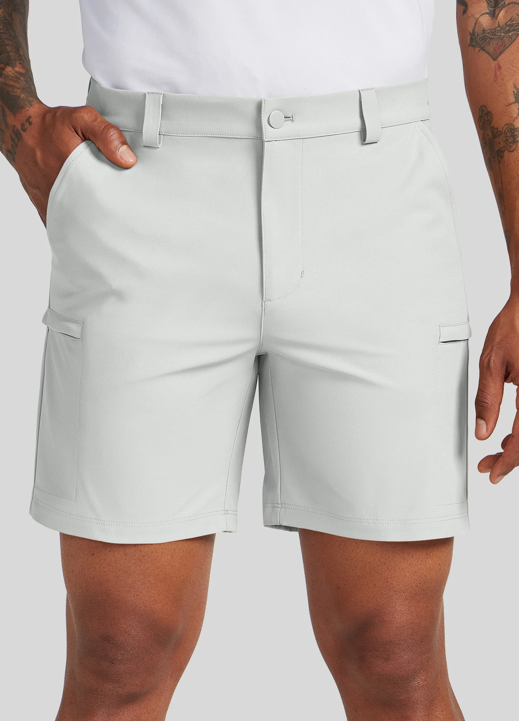 Men's Active Golf Shorts 7 Inseam