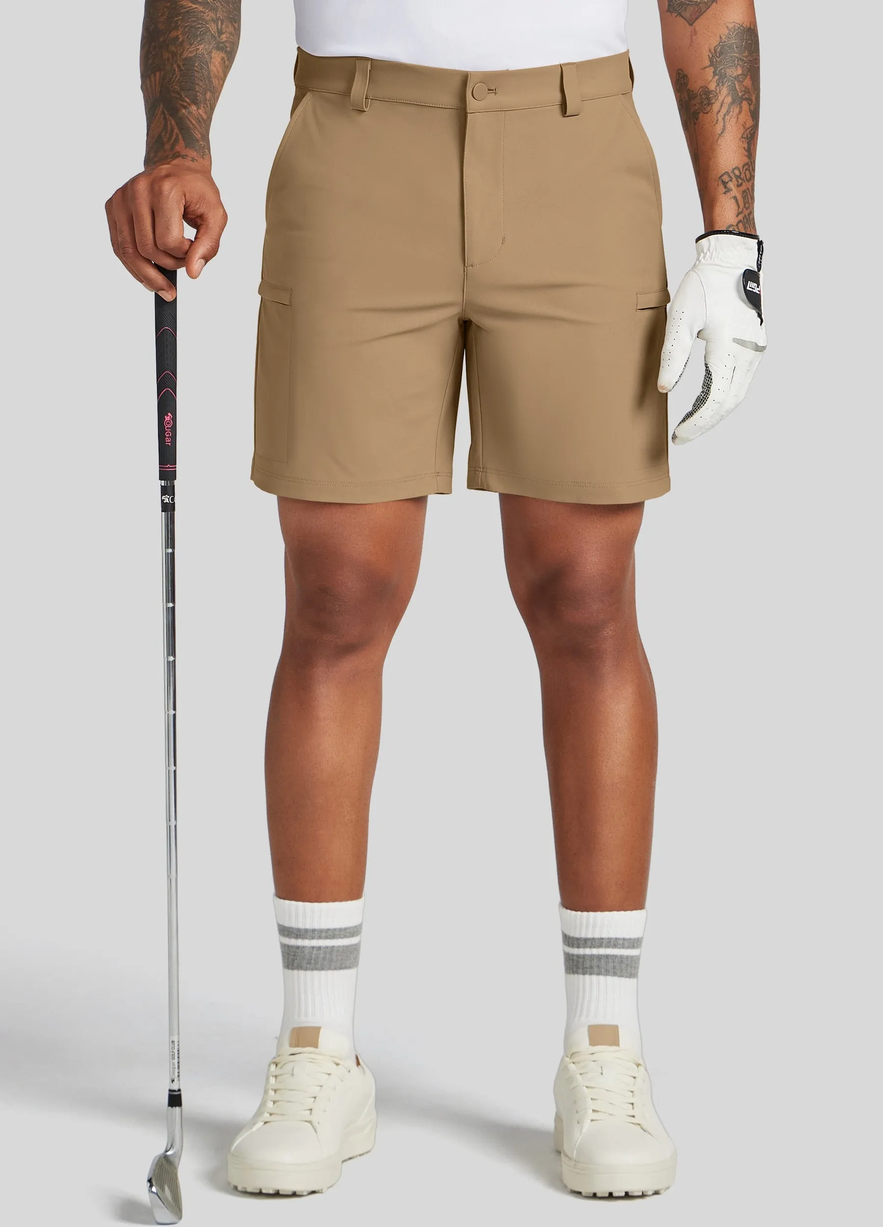 Men's Active Golf Shorts 7 Inseam