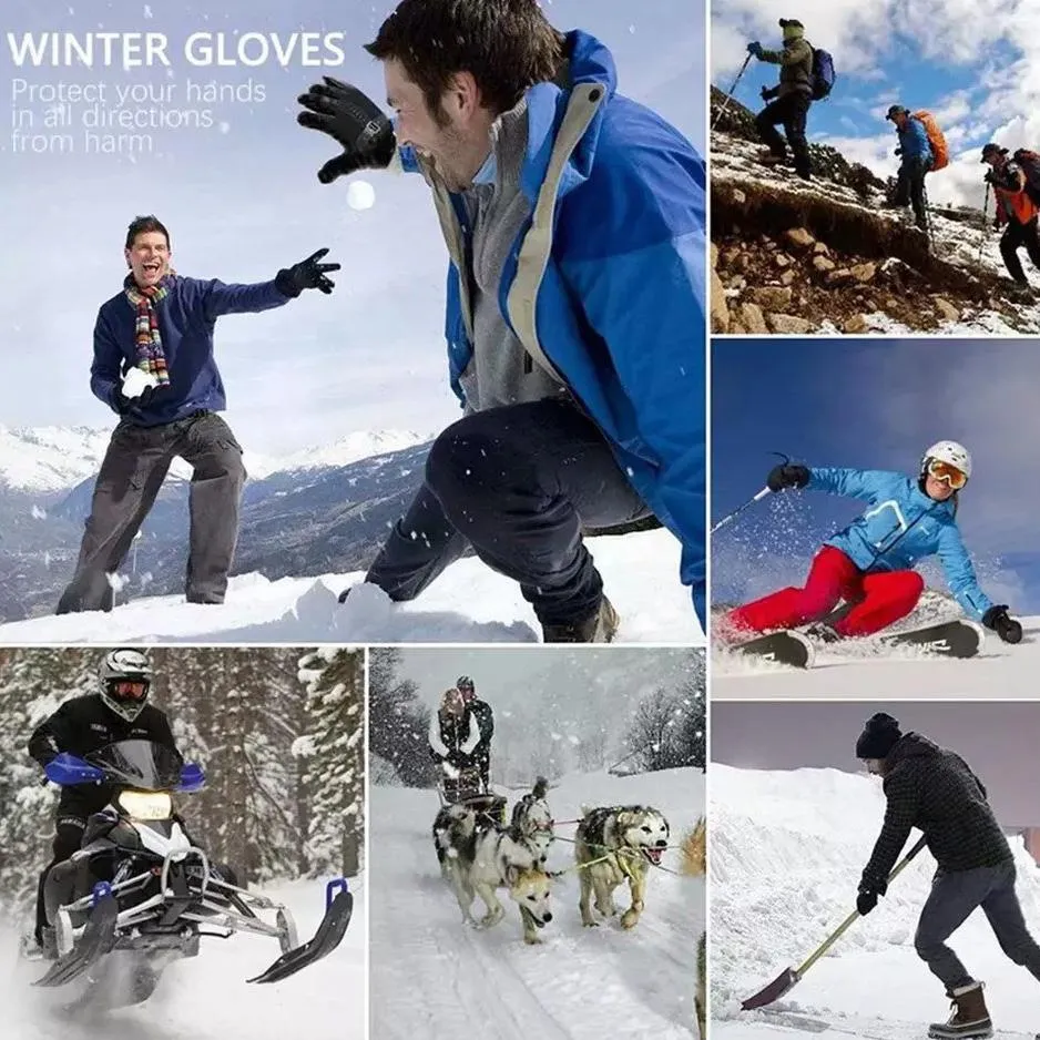 Men's Anti-Skid Windproof Winter Thermal Gloves
