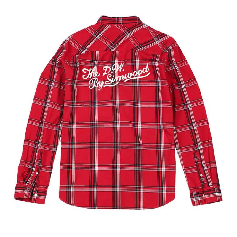 Men's Autumn Casual Long Sleeved Plaid Shirt