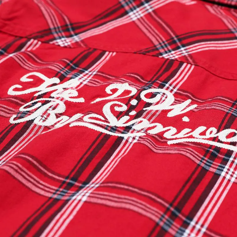 Men's Autumn Casual Long Sleeved Plaid Shirt