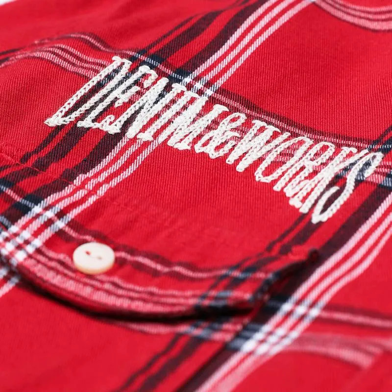 Men's Autumn Casual Long Sleeved Plaid Shirt