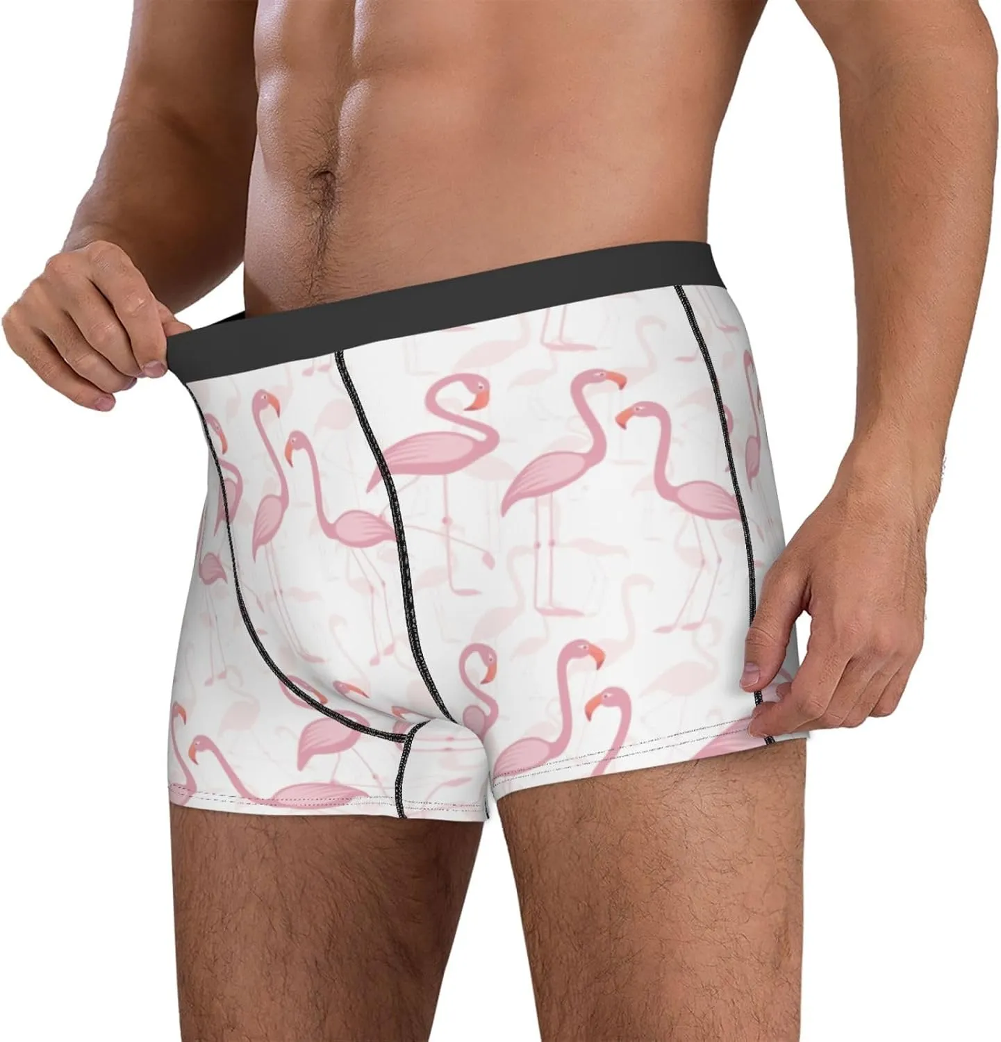 Men's Boxer Briefs Breathable Men's Underwear Boxer Briefs Soft