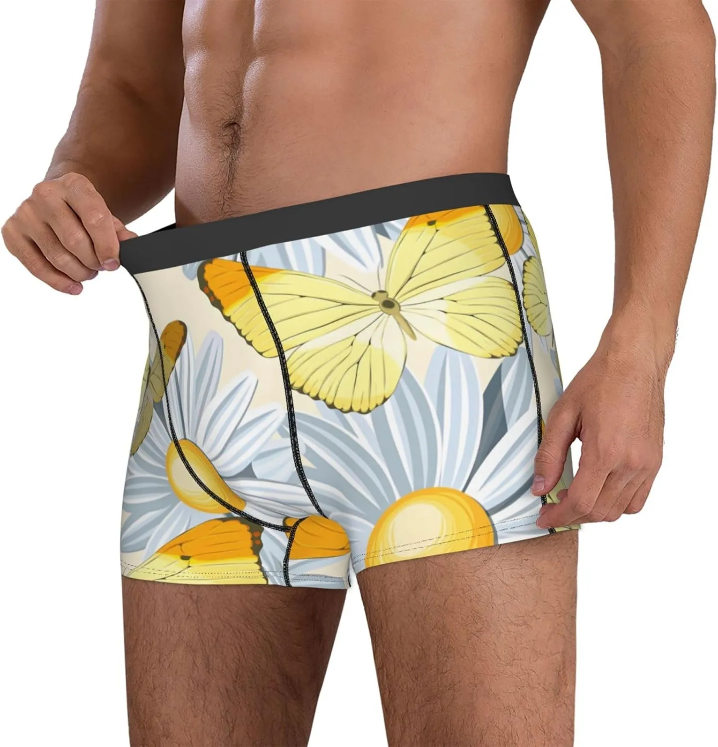 Men's Boxer Briefs Breathable Men's Underwear Boxer Briefs Soft