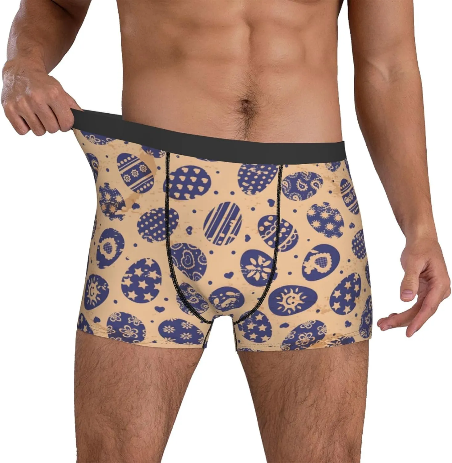 Men's Boxer Briefs Breathable Men's Underwear Boxer Briefs Soft