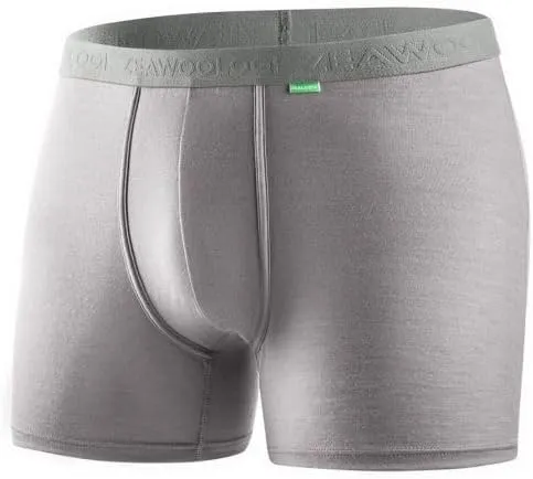 Mens Boxer Briefs Merino Wool Underwear Comfortable Pouch No Fly Moisture Wicking
