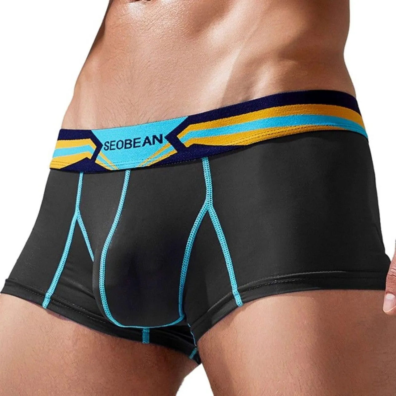 Mens Boxers Breathable Athletic Boxer Brief Men Shorts Underwear