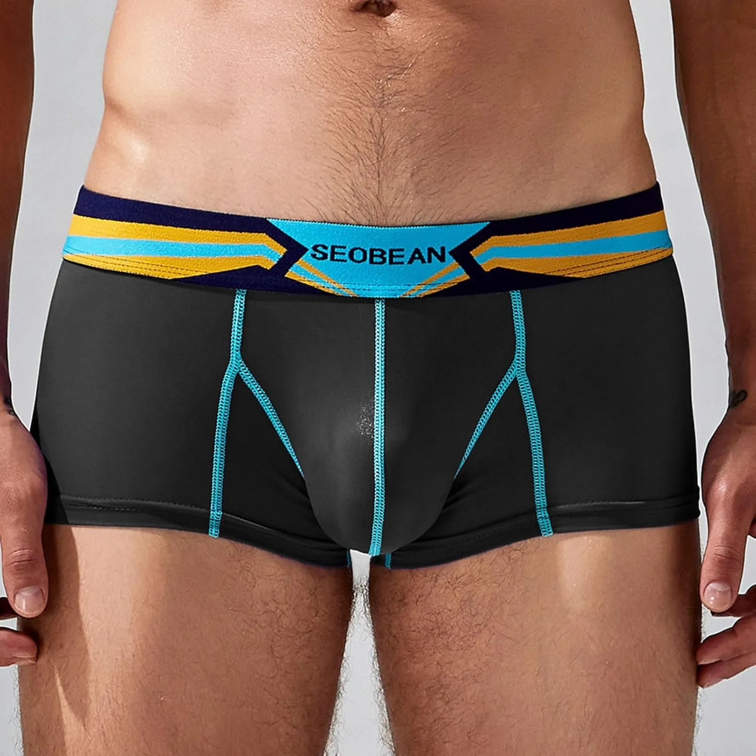 Mens Boxers Breathable Athletic Boxer Brief Men Shorts Underwear