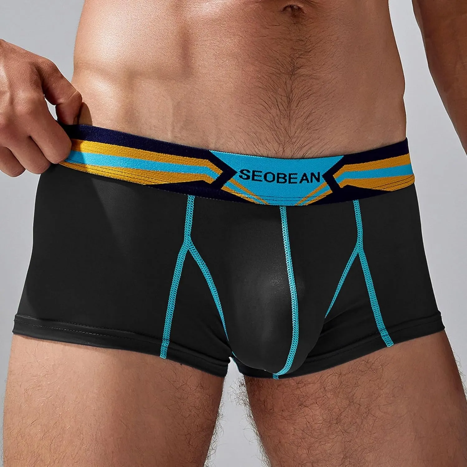 Mens Boxers Breathable Athletic Boxer Brief Men Shorts Underwear