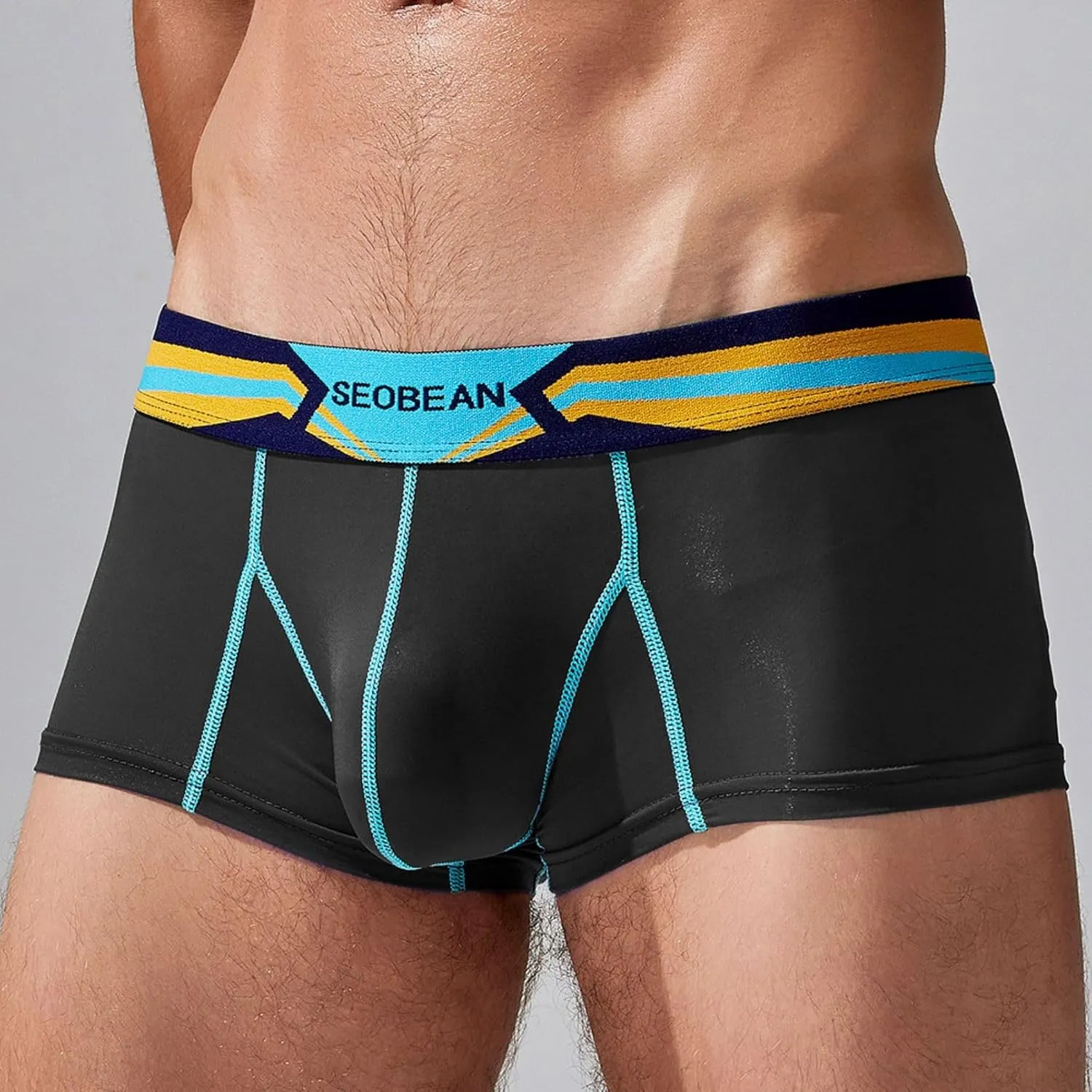 Mens Boxers Breathable Athletic Boxer Brief Men Shorts Underwear
