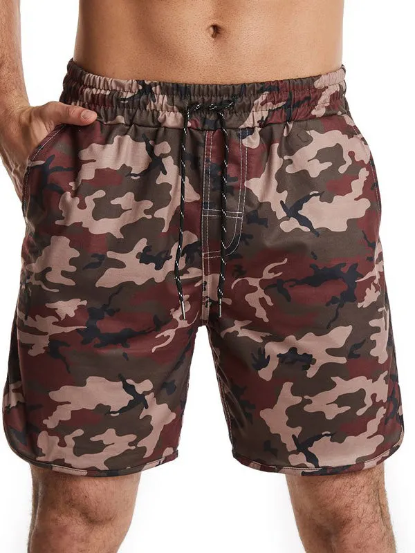 Men's Camo Running Shorts