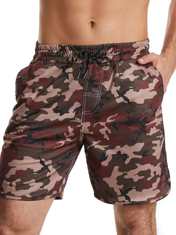 Men's Camo Running Shorts