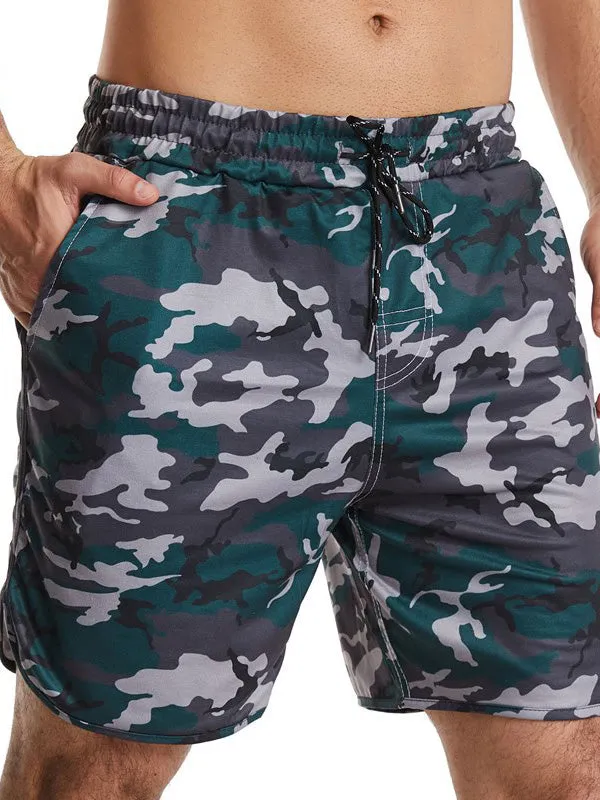 Men's Camo Running Shorts