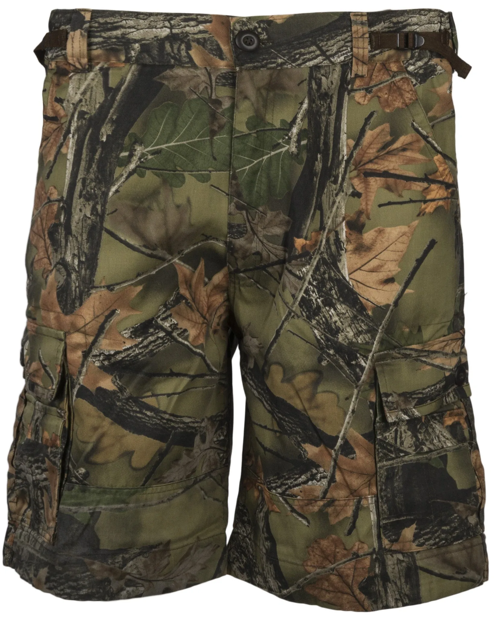 MEN'S CAMO WASHED CARSON 6-POCKET CARGO SHORTS