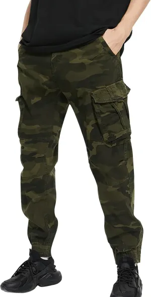 Men's Cargo Pants Wild Pants Men Jeans with Phone Pocket Air Men Black Pants with Zippers for Men Men's Comfort Flex Waist Relaxed Fit Jean Festival Outfits for Women